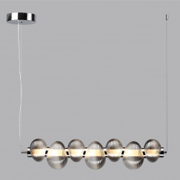 Светильник подвесной 5096/24L Odeon Light Хром/дымчатый градиент/металл/стекло