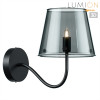 Светильник настенный 6570/1W Lumion Черный, дымчатый