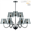 Люстра 6570/9C Lumion Черный, дымчатый