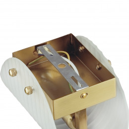 Светильник настенный 6571/1W Lumion Медный, белый