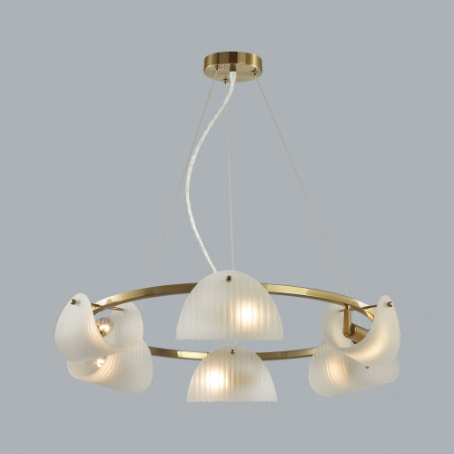 Люстра 6571/6 Lumion Медный, белый