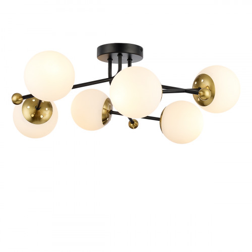 Люстра 6581/6C Lumion Черный, золотой