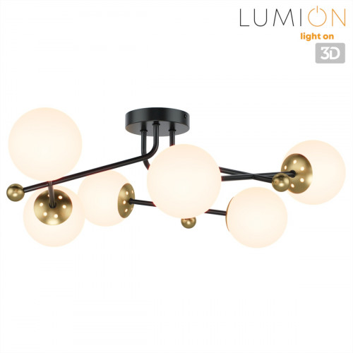 Люстра 6581/6C Lumion Черный, золотой