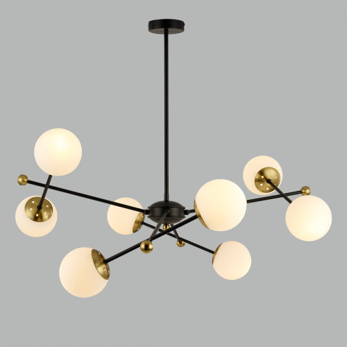 Люстра 6581/8 Lumion Черный, золотой