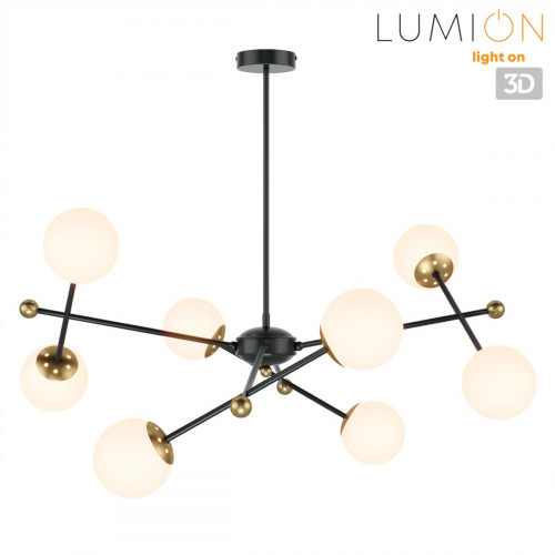 Люстра 6581/8 Lumion Черный, золотой