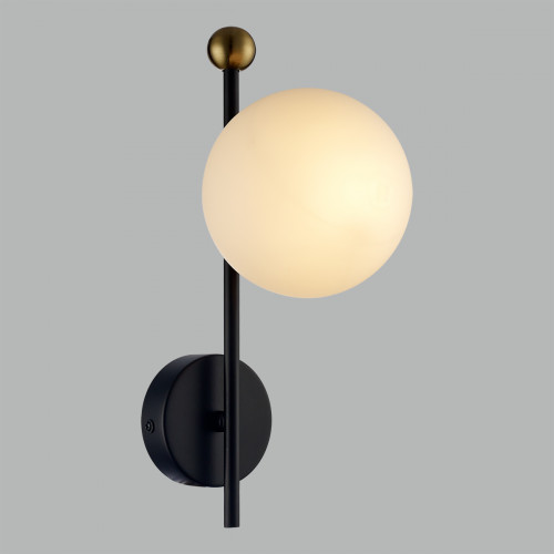 Светильник настенный 6581/1W Lumion Черный, золотой