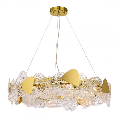 Люстра 6582/8 Lumion Золотой, прозрачный
