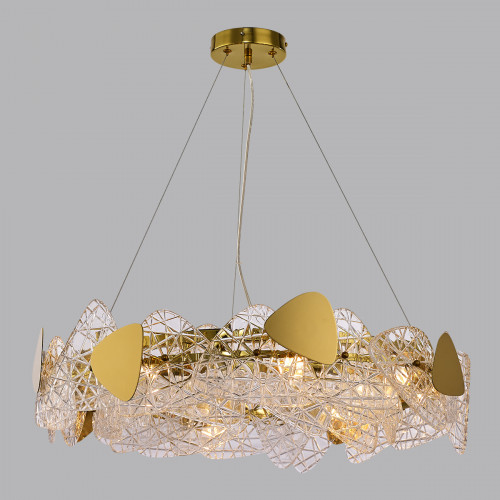 Люстра 6582/8 Lumion Золотой, прозрачный