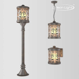 2286/1 NATURE ODL12 591 патина коричневый Уличный светильник-подвес IP44 E27 100W 220V LAGRA