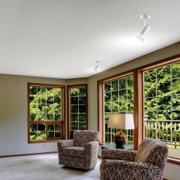 Накладной светильник 357549 OVER NT18 201 белый IP20 LED 4000K 15W 160-265V SELENE