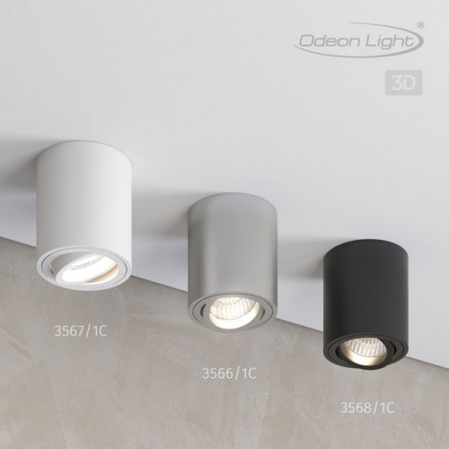 Светильник накладной 3568/1C Odeon Light Черный