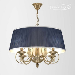 Люстра 3921/4 Odeon Light Бронзовый