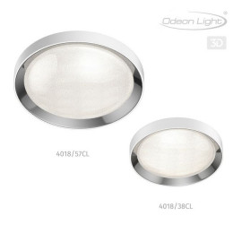 Люстра потолочная 4018/57CL Odeon Light Белый/хром