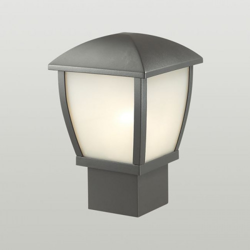 Светильник уличный 4051/1B Odeon Light Темно-серый/матовый белый