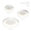 Светильник потолочный 4062/50CL Odeon Light Белый/серый