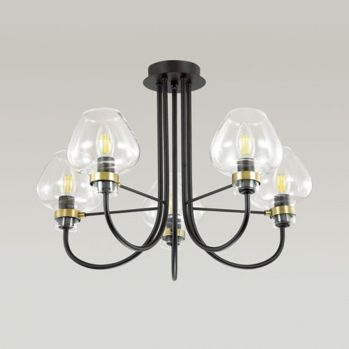 Люстра 3708/5C Lumion Черный