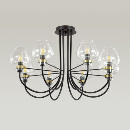 Люстра 3708/8C Lumion Черный