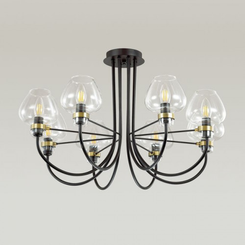 Люстра 3708/8C Lumion Черный