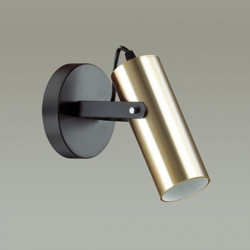 Светильник настенный 3714/1W Lumion Золотой, черный