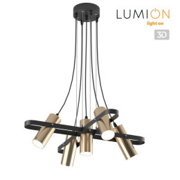 Люстра 3714/5A Lumion Золотой, чёрный