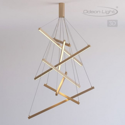Светильник подвесной 3860/96L Odeon Light Золото