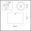 Светильник накладной 3877/1CL Odeon Light Белый с золотом