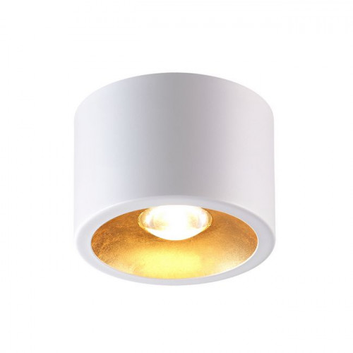 Светильник накладной 3877/1CL Odeon Light Белый с золотом