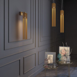 Светильник подвесной 4137/1 Odeon Light Золото