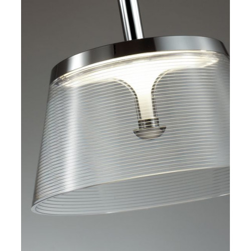 Светильник подвесной 4108/7L Odeon Light Белый/хром/прозрачный