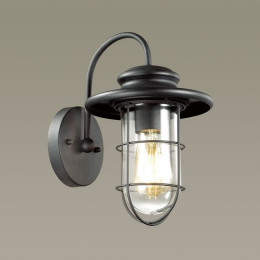 Светильник настенный 4171/1W Odeon Light Черный/прозрачный