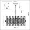 Люстра 4121/10 Odeon Light Золото/хрусталь