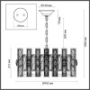 Люстра 4121/8 Odeon Light Золото/хрусталь