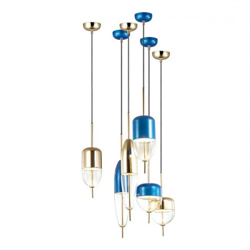Светильник подвесной 4613/5L Odeon Light Золото/прозрачный