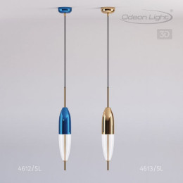 Светильник подвесной 4613/5L Odeon Light Золото/прозрачный