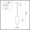 Светильник подвесной 4620/12L Odeon Light Золото/прозрачный