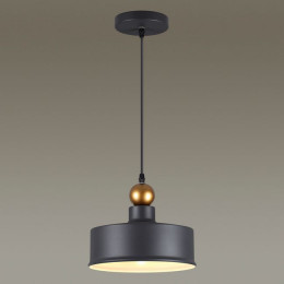 Светильник подвесной 4088/1 Odeon Light Темн.серый/золотой