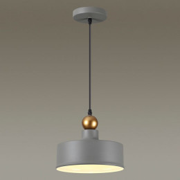 Светильник подвесной 4089/1 Odeon Light Серый/золотой