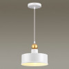 Светильник подвесной 4090/1 Odeon Light Белый/золотой