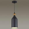 Светильник подвесной 4091/1 Odeon Light Темн.серый/золотой