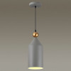 Светильник подвесной 4092/1 Odeon Light Серый/золотой
