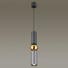 Светильник подвесной 4071/5L Odeon Light Серый/золото