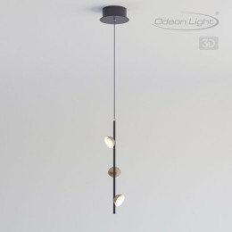 Светильник подвесной 4156/9L Odeon Light Черный
