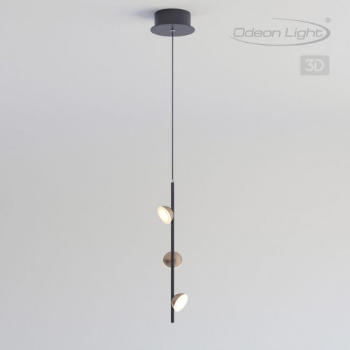 Светильник подвесной 4156/9L Odeon Light Черный