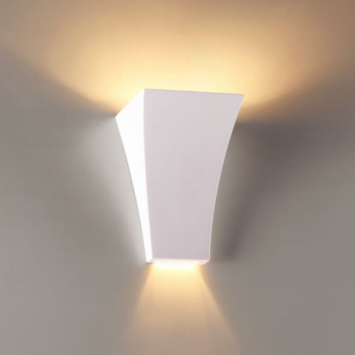 Светильник настенный 3882/1W Odeon Light Белый гипсовый