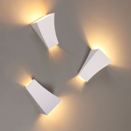 Светильник настенный 3882/1W Odeon Light Белый гипсовый