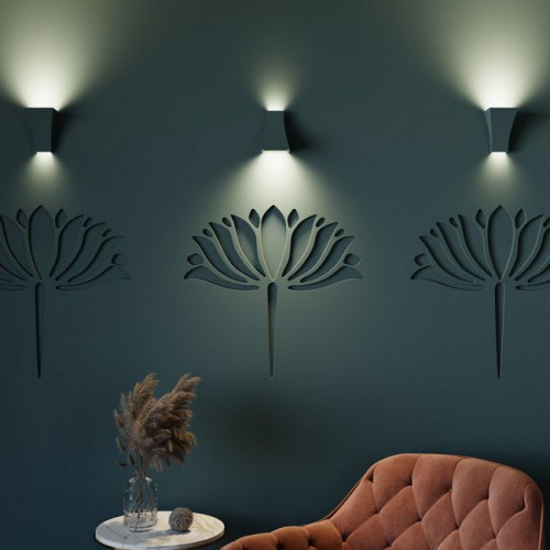 Светильник настенный 3882/1W Odeon Light Белый гипсовый