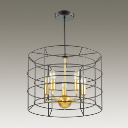 Люстра 4410/5 Lumion Черный, золотой