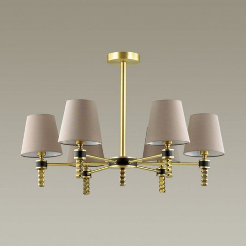 Люстра 4429/6C Lumion Античная латунь, бежевый