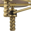 Люстра 4429/6C Lumion Античная латунь, бежевый