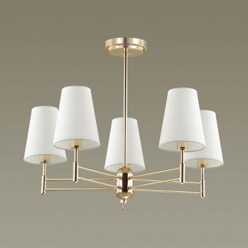 Люстра 4436/5C Lumion Золотой, белый